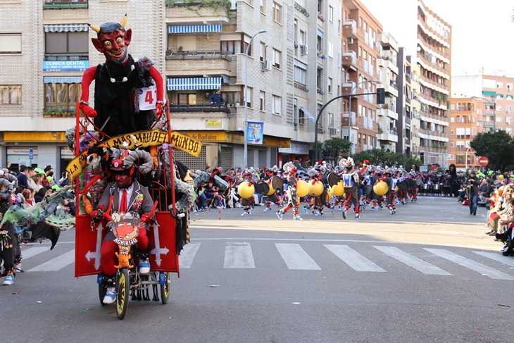 Imágenes del Gran Desfile de Comparsas de Badajoz. Parte 5