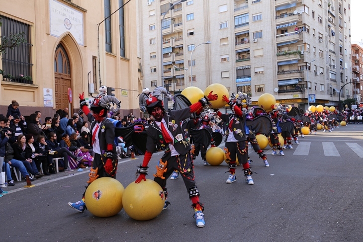 Imágenes del Gran Desfile de Comparsas de Badajoz. Parte 5