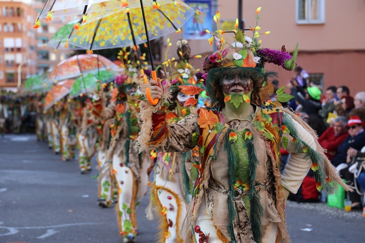 Imágenes del Gran Desfile de Comparsas de Badajoz. Parte 5