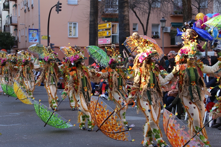 Imágenes del Gran Desfile de Comparsas de Badajoz. Parte 5