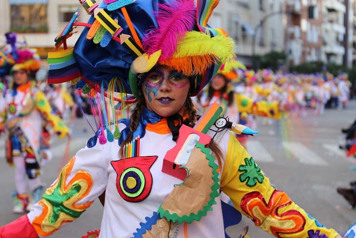 Imágenes del Gran Desfile de Comparsas de Badajoz. Parte 5