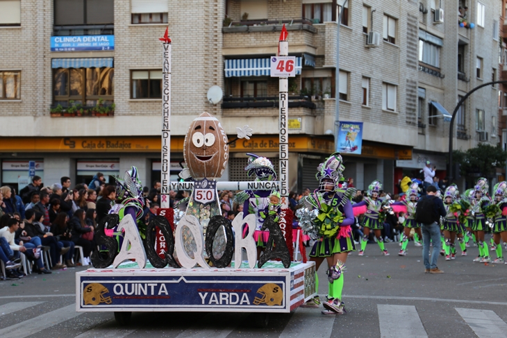 Imágenes del Gran Desfile de Comparsas de Badajoz. Parte 5