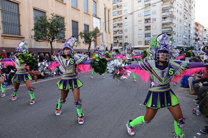 Imágenes del Gran Desfile de Comparsas de Badajoz. Parte 5