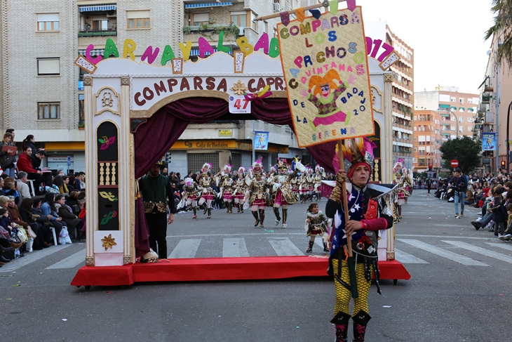 Imágenes del Gran Desfile de Comparsas de Badajoz. Parte 5