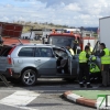 Dos mujeres atrapadas en un accidente en Tierra de Barros