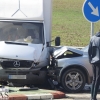 Dos mujeres atrapadas en un accidente en Tierra de Barros