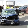 Dos mujeres atrapadas en un accidente en Tierra de Barros