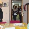 Gil Rosiña visita las instalaciones de la ONCE en Badajoz