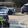 Imágenes de la accidentada persecución policial por las calles de Badajoz