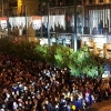 Revienta la plaza de España con el pregón del Carnaval