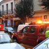 Incendio en un bar del centro de Badajoz