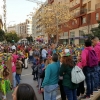 Calles llenas para recibir a las comparsas infantiles