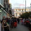 Pacenses y turistas vuelven a llenar Badajoz durante el Carnaval de día