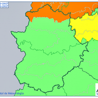 El 112 eleva a naranja la alerta por viento en el norte de la región