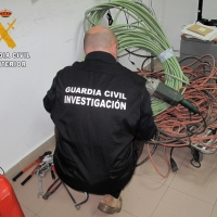 Detenidos por robar en las obras del puente de la autovía