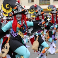 Umsuka Imbali gana el desfile del Entierro de la Sardina
