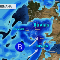Fin de semana lluvioso en Extremadura, ¿y para la semana que viene?