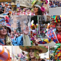 Imágenes del Gran Desfile de Comparsas de Badajoz. Parte 2