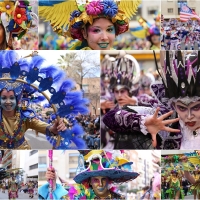 Imágenes del Gran Desfile de Comparsas de Badajoz. Parte 4