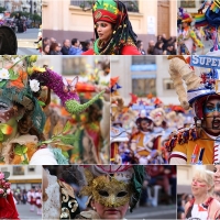 Imágenes del Gran Desfile de Comparsas de Badajoz. Parte 5