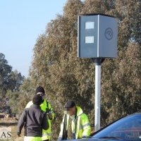 El radar de Puente Real detecta 504 excesos de velocidad en 24 horas