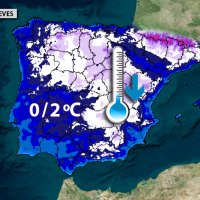 El frío intenso volverá las próximas mañanas a Extremadura