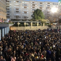 Así está el epicentro del Carnaval. Badajoz se prepara para su noche más larga