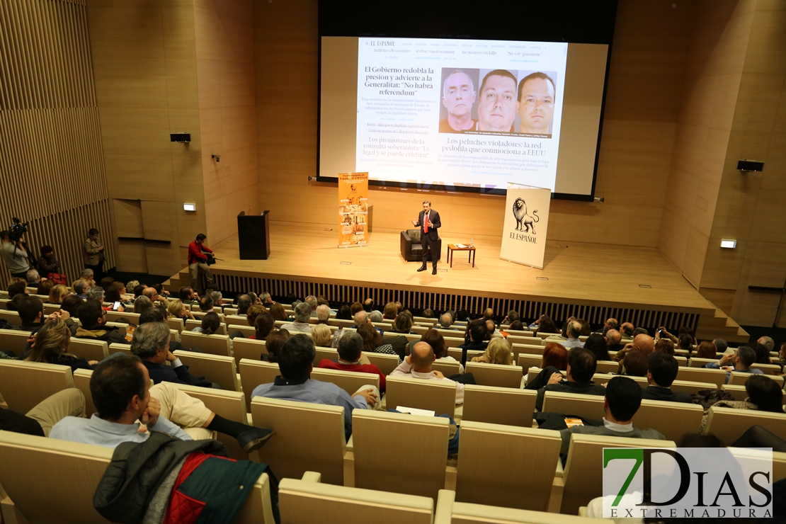 7 Días entrevista a Pedro J. Ramirez en Badajoz