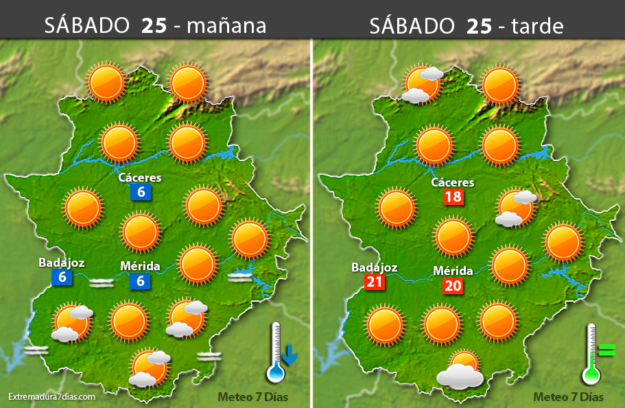 Previsión definitiva para el Carnaval 2017 en Extremadura