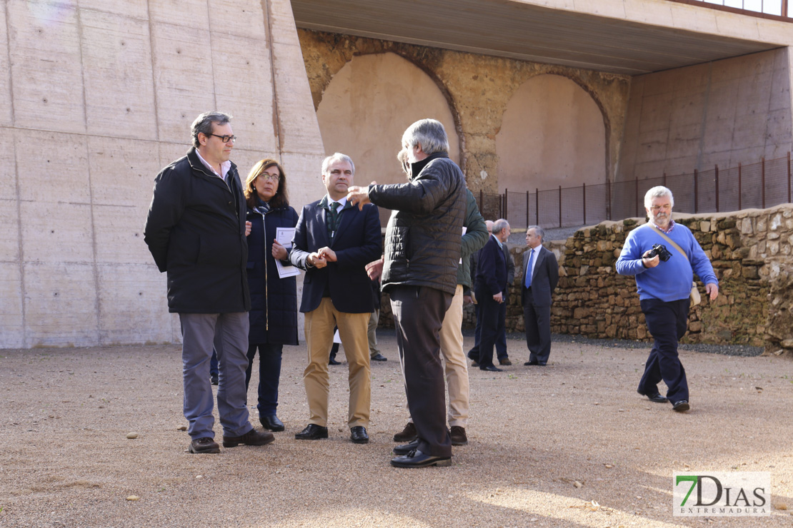 Así ha quedado el Baluarte de la Trinidad en Badajoz