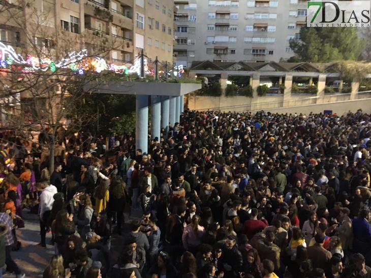 Así está el epicentro del Carnaval. Badajoz se prepara para su noche más larga