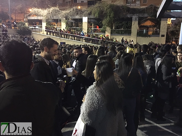 Así está el epicentro del Carnaval. Badajoz se prepara para su noche más larga