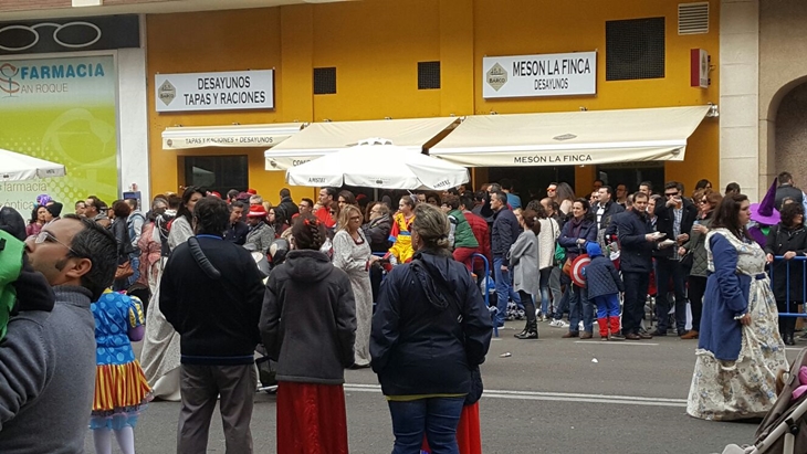 Lleno en San Roque para despedir el Carnaval 2017