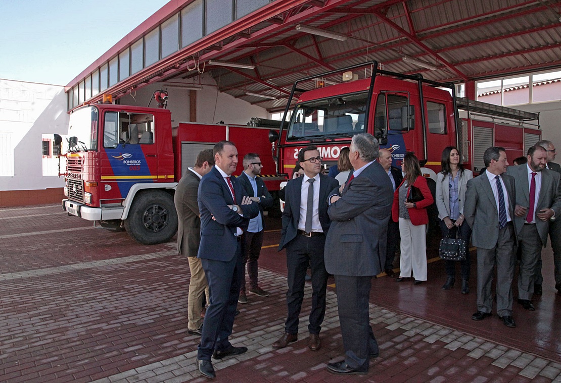 El Parque de Bomberos de Villafranca gana en eficacia y seguridad