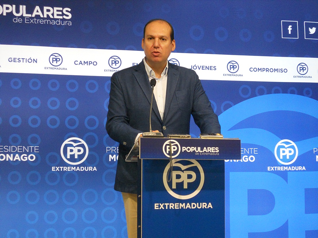 El PP advierte que Vara “quiere subir los impuestos”