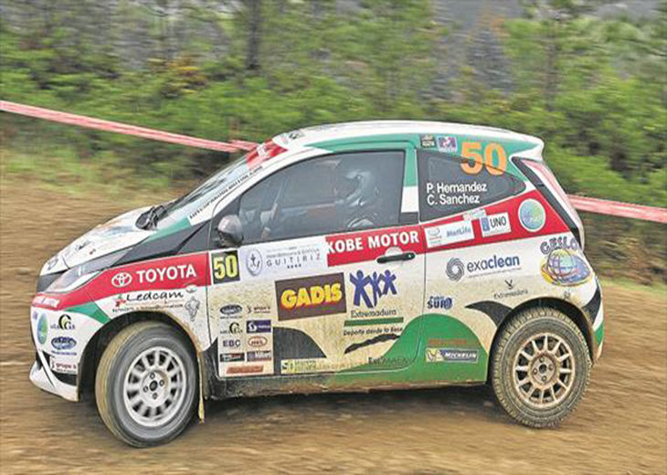 Gran actuación de los extremeños en el VI Rallye Tierras Altas de Lorca