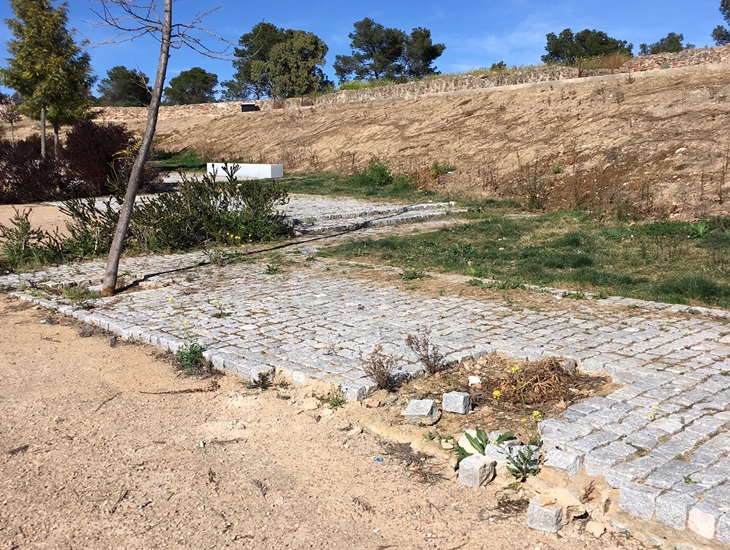 La Cívica advierte la falta de mantenimiento del baluarte de San Pedro