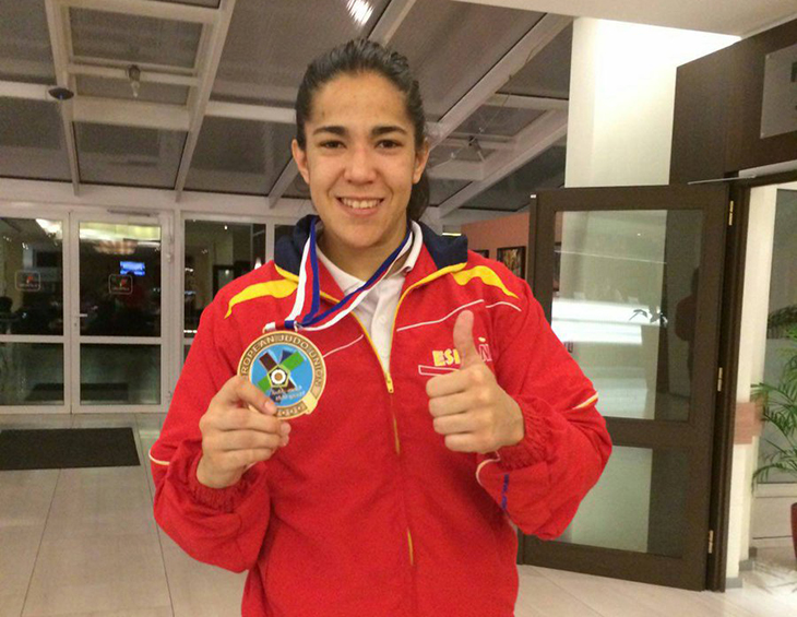 La judoca extremeña Cristina Cabaña bronce en el European Open de Praga