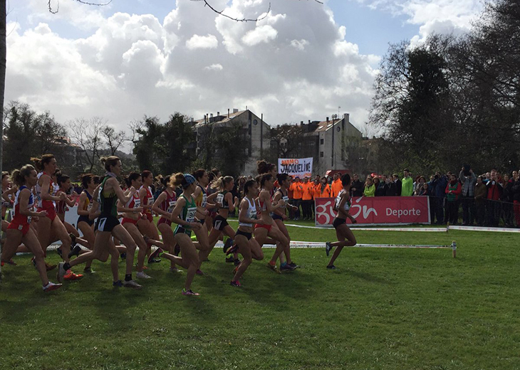 Las extremeñas se quedan a un paso de las medallas en el nacional de cross