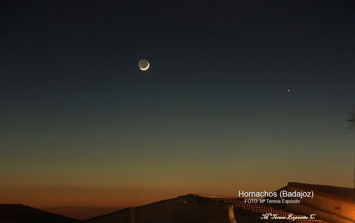 Así se vió el paso de la Estación Espacial Internacional desde Extremadura