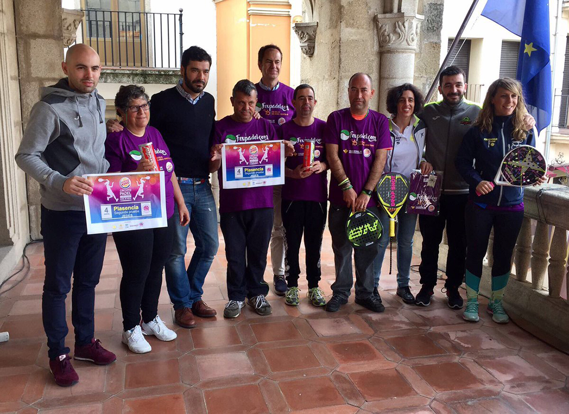 Plasencia albergará la segunda cita del circuito regional de pádel adaptado