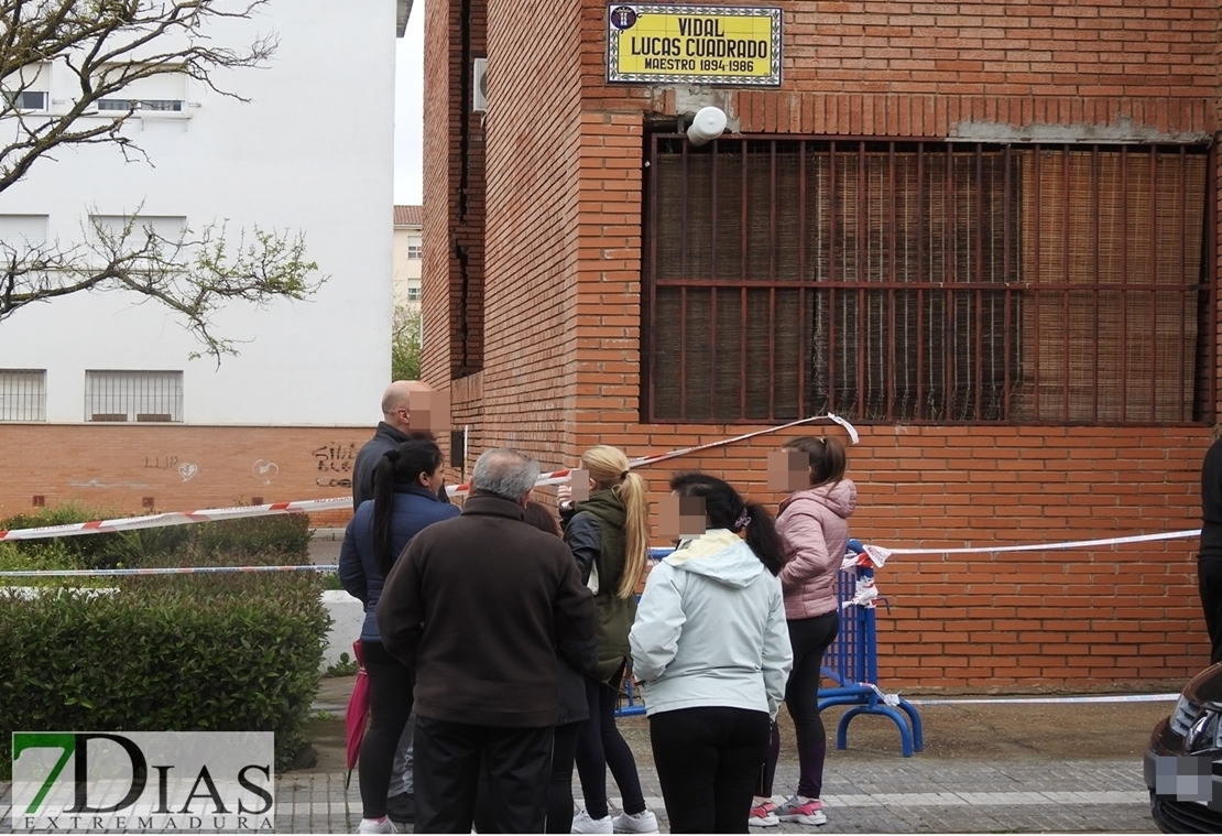 Varias familias pacenses desalojadas por la amenaza de derrumbe de su piso