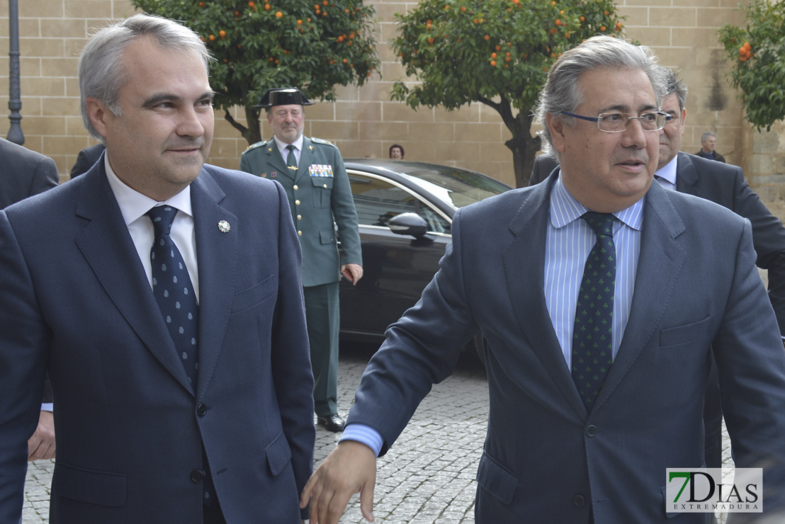 Badajoz recibe al ministro Zoido