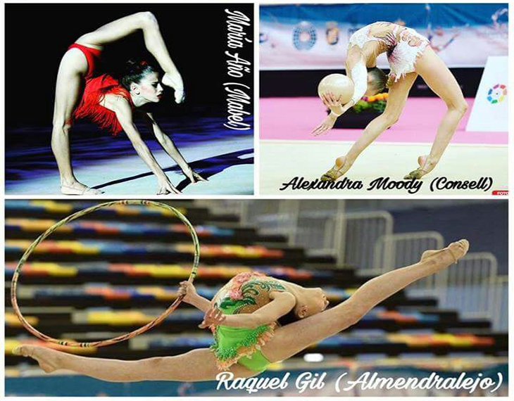Fin de semana lleno de actividades para la gimnasia rítmica extremeña