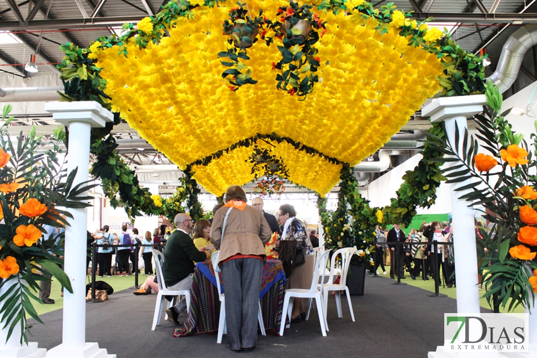 La directora del IMSERSO inaugura la Feria de Mayores de Extremadura