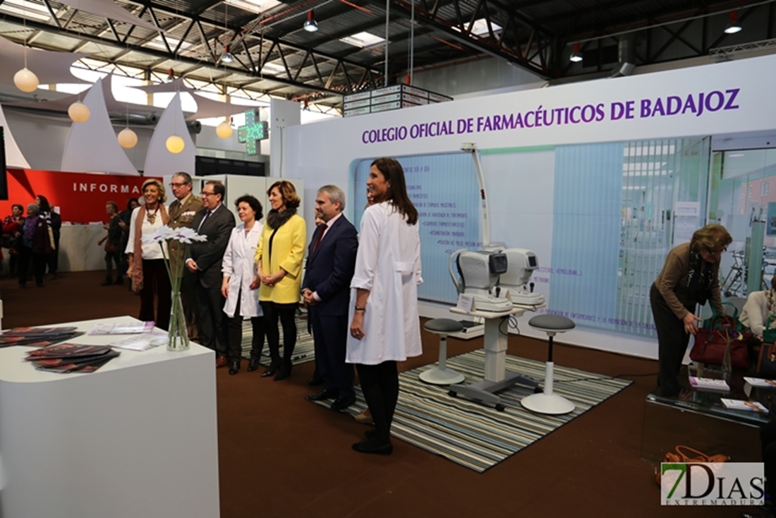 La directora del IMSERSO inaugura la Feria de Mayores de Extremadura