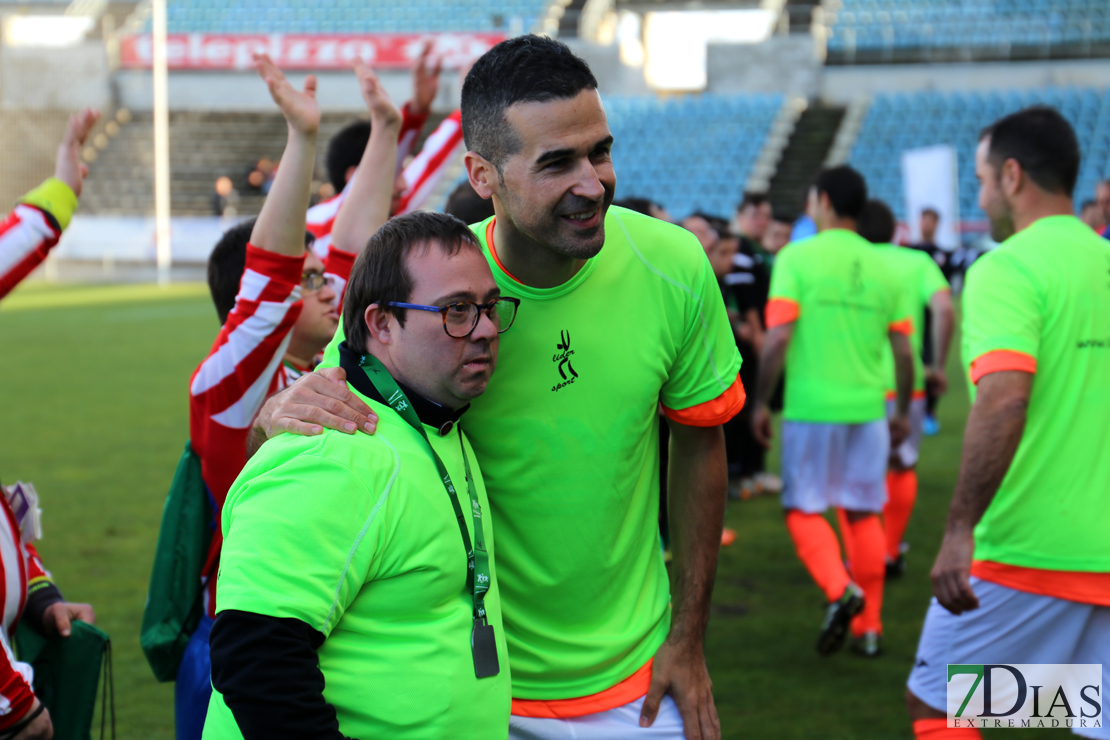 Del Bosque y Antic, entre otros, luchan por el síndrome de down en Badajoz