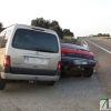 Accidente múltiple entre La Albuera y Almendral