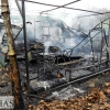 Incendio grave en el camping Garganta de Cuartos (Cáceres)