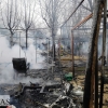 Incendio grave en el camping Garganta de Cuartos (Cáceres)